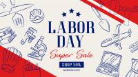 Labor Day Sale Facebook Event Cover