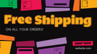 Free Shipping Boxes Animation