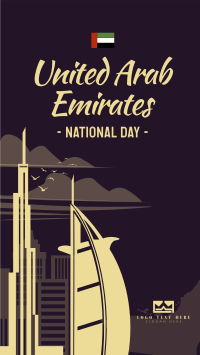 UAE National Day Facebook Story