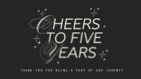 Special Trendy Anniversary Animation