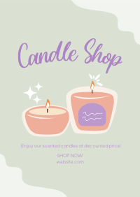 Candle Poster example 1