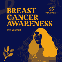 Breast Cancer Campaign Instagram Post Design