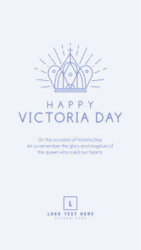 Happy Victoria Day Facebook Story