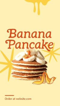 Order Banana Pancake Instagram Reel