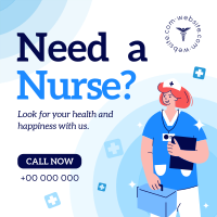 Nurse Service Instagram Post