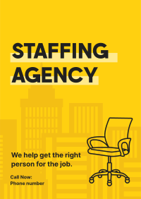 Simple Recruitment Agency  Poster