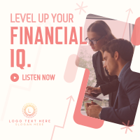 Business Financial Podcast Instagram Post Image Preview