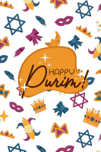 Purim Doodles Pinterest Pin