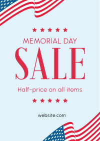 Memorial Day Sale Flyer