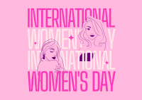 Women's Day  Postcard