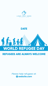 Refugee Day Facts Facebook Story