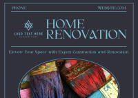 Renovation Service Postcard example 1