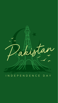 Pakistan Independence Day Facebook Story