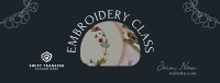 Embroidery Class Facebook Cover Image Preview