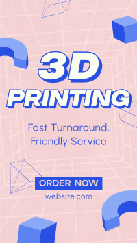 Agnostic 3D Printing TikTok Video Design