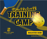 Pickleball Training Camp Facebook Post Design