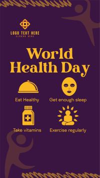 Health Day Tips Facebook Story Image Preview