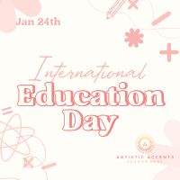 Celebrate Education Day Instagram Post