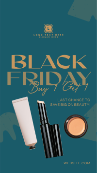 Beauty Products Black Friday Instagram Story Design