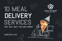 Holiday Pizza Delivery Pinterest Cover Image Preview