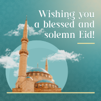 Eid Al Adha Greeting Instagram Post