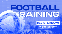 Textured Pro Football Training Animation