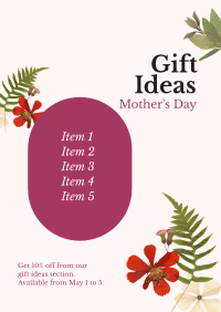 Gift for Mothers Flyer