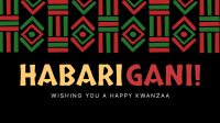 Kwanzaa Day Message Facebook Event Cover