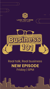 Business Podcast Instagram Story