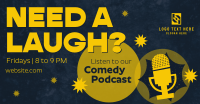 Podcast for Laughs Facebook Ad