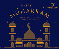 Welcoming Muharram Facebook Post