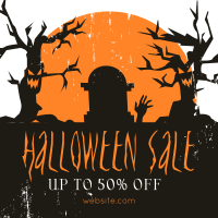 Spooky Trees Sale Instagram Post