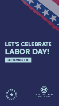 Celebrate Labor Day Facebook Story