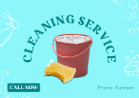 Professional Cleaning Postcard