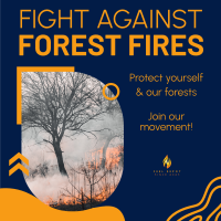 Fight Against Forest Fires Instagram Post Image Preview