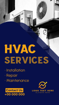 Fine HVAC Services Instagram Story