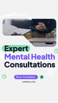 Mental Health Consultation Facebook Story