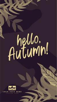 Hello Autumn Season Instagram Story