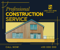 Corporate Construction Service Facebook Post