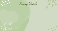 Special Promo Beauty Organics Zoom Background