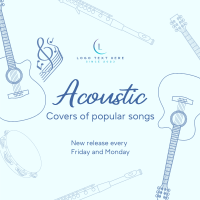 Acoustic Music Covers Instagram Post