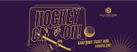 Hockey Game Night Facebook Cover Image Preview