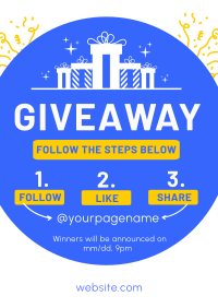 Simple Giveaway Flyer