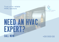 Reliable HVAC Solutions Postcard Image Preview