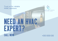 Reliable HVAC Solutions Postcard Image Preview