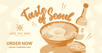 Taste of Seoul Food Facebook Ad