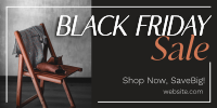 Minimalist Sale Black Friday Twitter Post