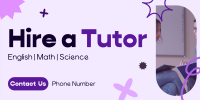 Junior Private Tutor Twitter Post