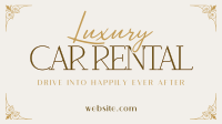 Luxury Car for Rent Facebook Event Cover