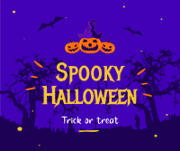 Trick Or Treat Facebook Post example 4